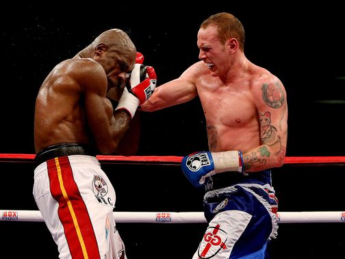 George Groves: Feels he sent out a message