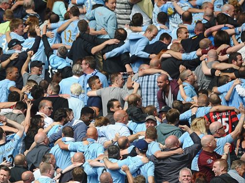 Some Manchester City fans may be standing at the Etihad soon