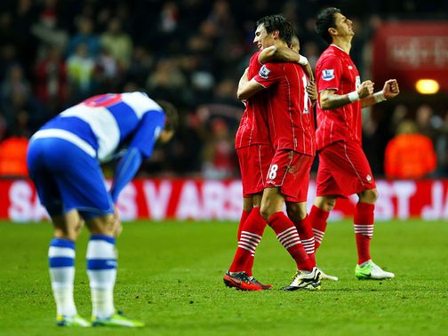 Southampton condemned Reading to another defeat