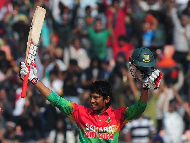Anamul Haque: Celebrates his magnificent century