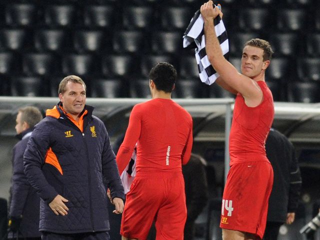 Henderson acknowledges the crowd after the win