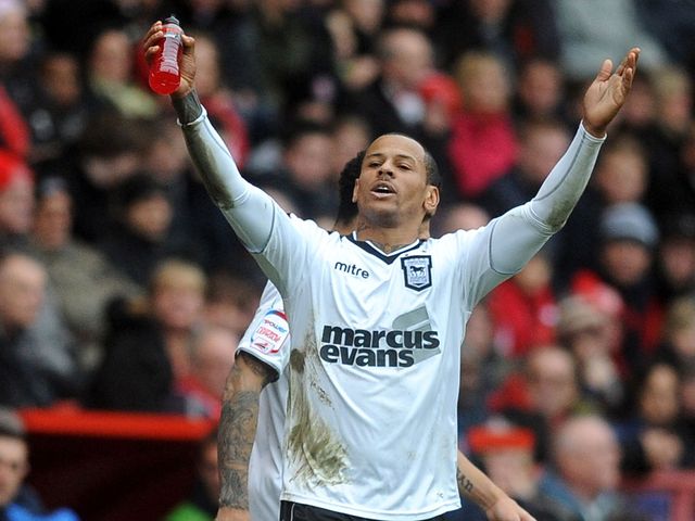 DJ Campbell: Scored twice in Tractor Boys victory