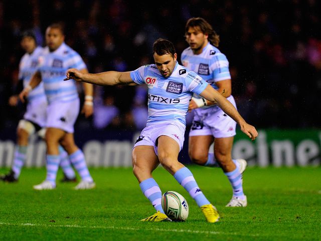Olly Barkley in action for Racing Metro