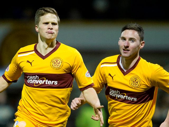 Henrik Ojamaa equalised for Motherwell