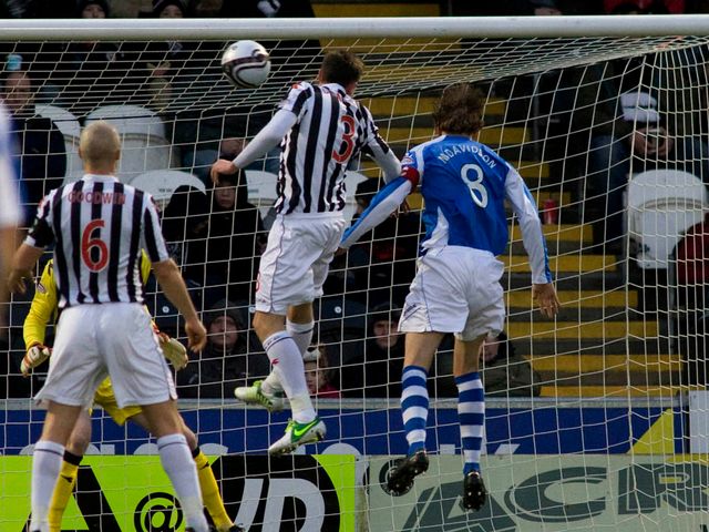 Murray Davidson scores for St Johnstone