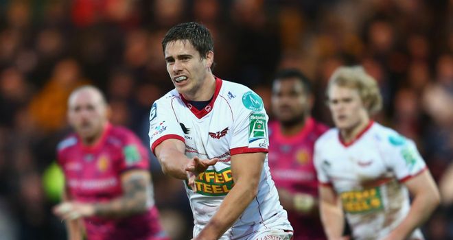 Aled Thomas: Scarlets fly-half scored all his side's points
