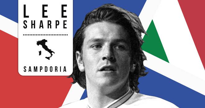 Former Manchester United winger Lee Sharpe enjoyed a brief spell in Serie A at Sampdoria