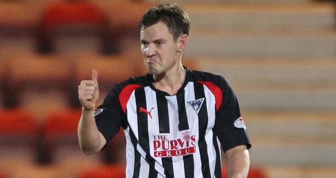 Andy Barrowman: Scored Dunfermline's winner