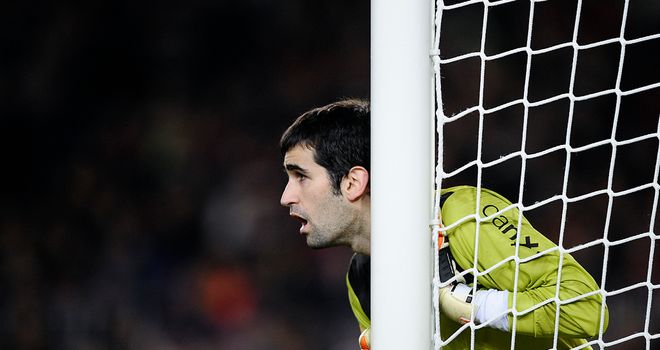 Asier Riesgo: The busier of the two goalkeepers
