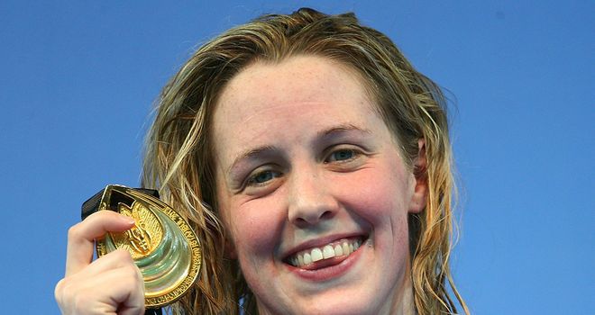Hannah Miley: With her gold medal in Istanbul