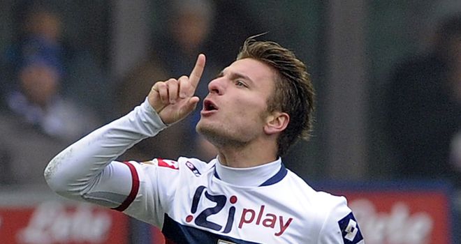 Ciro Immobile scored for Genoa