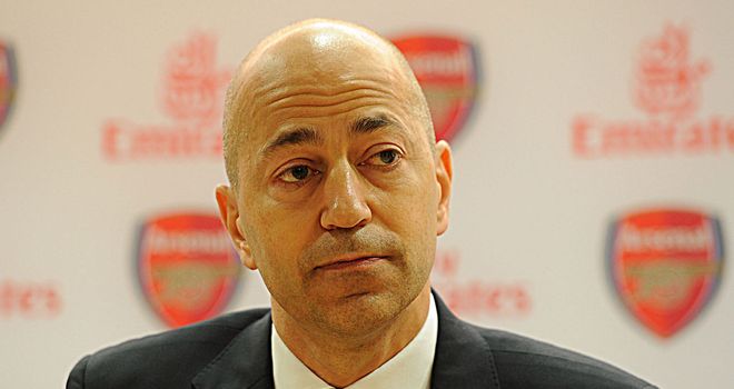 Ivan Gazidis: First revealed planned fixture in November