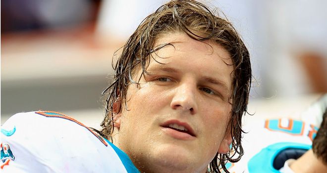 Jake Long: former first overall draft pick is swapping Miami for St Louis