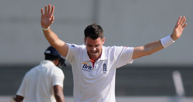 Jimmy Anderson was in top form to help England seal the series in Nagpur