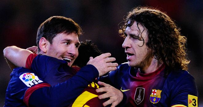 Carles Puyo (r): Back after seven months