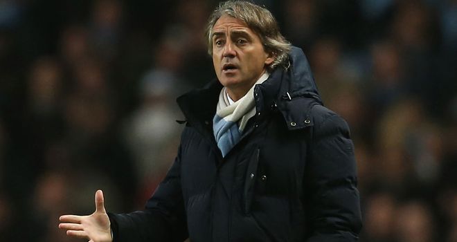 Roberto Mancini: Only a glimmer of a chance left of retaining Premier League title