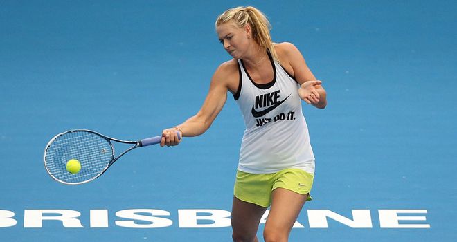 Maria Sharapova: Struggling with collarbone injury