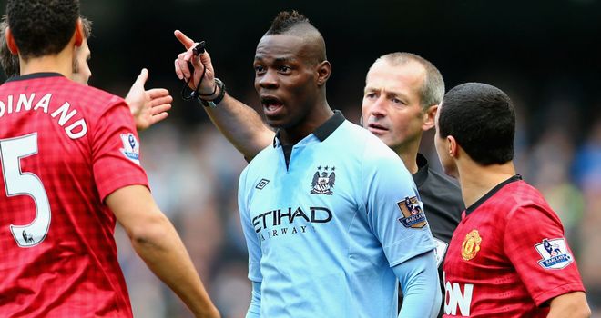 Mario Balotelli: The striker has left out of Manchester City's squad at Newcastle on Saturday