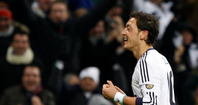 Mesut Ozil: Ensured three points for Real Madrid