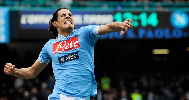 Edinson Cavani: Among the most sought-after forwards in European football