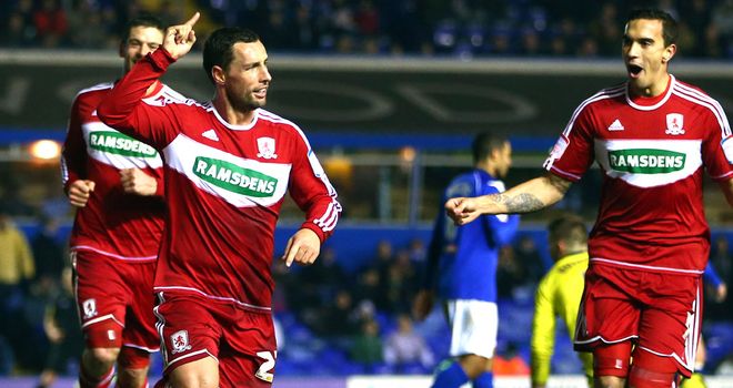 Scott McDonald: Netted Middlesbrough's second goal