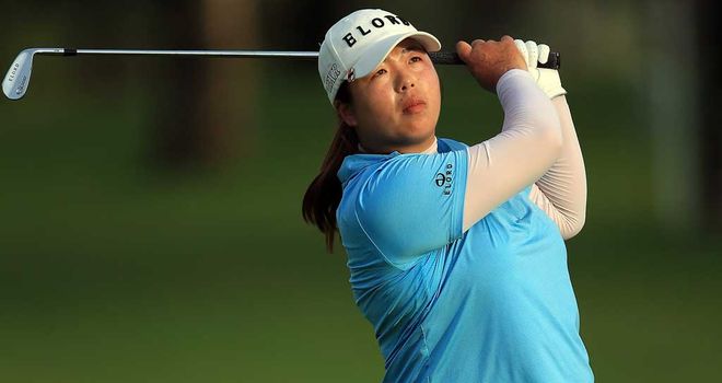 Shanshan Feng: Stormed clear at the halfway stage in Dubai