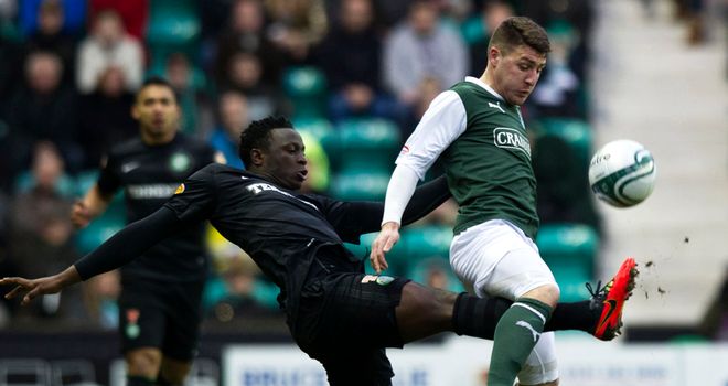 Victor Wanyama: Tackles Gary Deegan