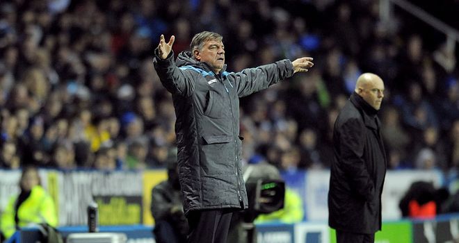 Sam Allardyce: Frustrating afternoon at Reading for West Ham boss