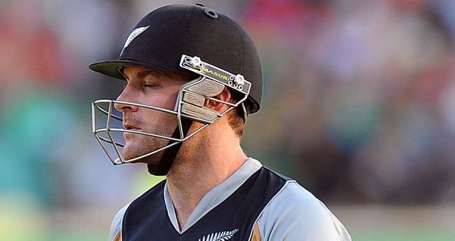 Brendon McCullum: One of Rory Kleinveldt's three victims