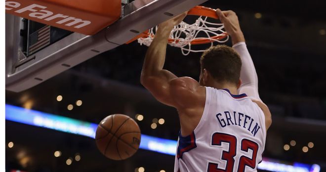 Blake Griffin slams home the Clippers' advantage