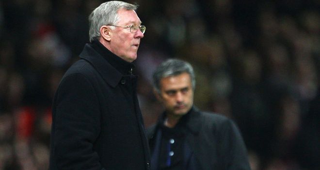 Jose Mourinho and Sir Alex Ferguson go head-to-head on Wednesday