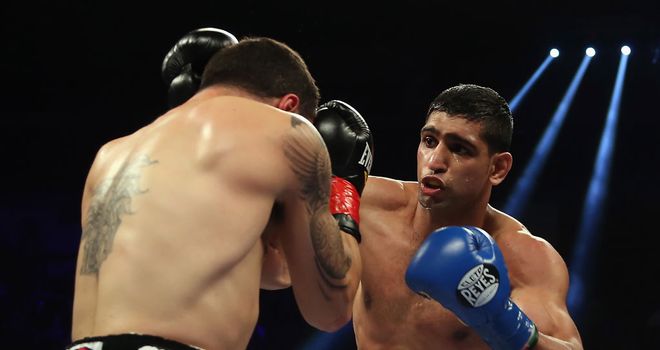 Amir Khan: Will make his comeback against Julio Diaz on April 27