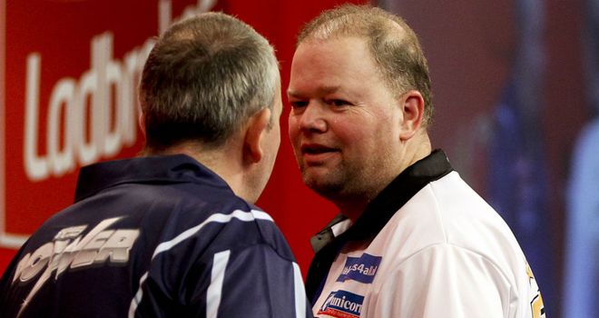 Taylor and Barney clash at the World Championship