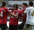 Robin van Persie takes issue with Ashley Williams after the 'unsavoury incident'