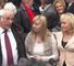 Families of the victims of the Hillsborough disaster outside the High Court