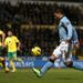 It was a 30-yard floated pass from Yaya Toure that took a slight deflection off Bassong which set-up Aguero to make it 3-1.