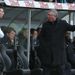 But Sir Alex Ferguson isn't happy on the touchline