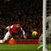 Olivier Giroud gets in on the goal fest. The Frenchman is only on the pitch ten minutes before he finds the net with a diving header.