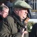 Paul Nicholls welcomes his charge back to the winners' enclosure