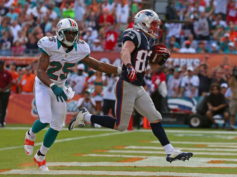 Wes Welker: Scored touchdown in second quarter