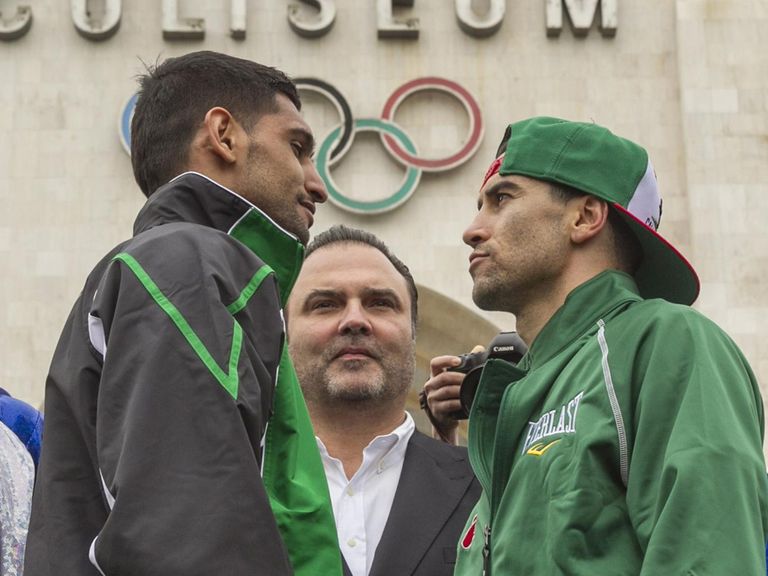 Amir Khan: Faces Carlos Molina in LA