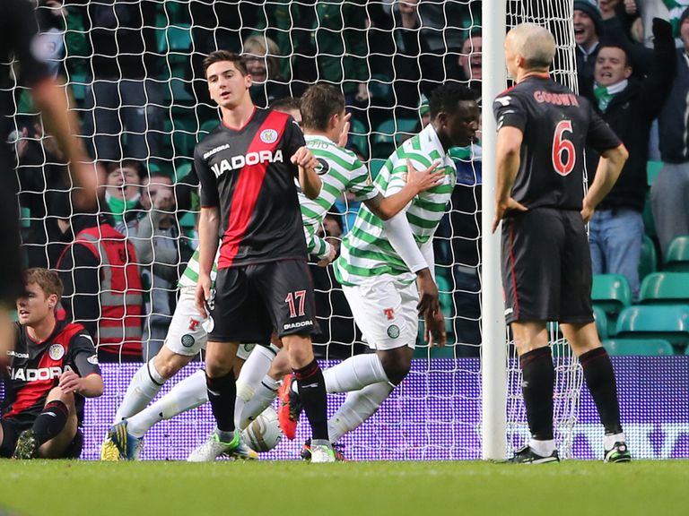 Victor Wanyama found the net for Celtic