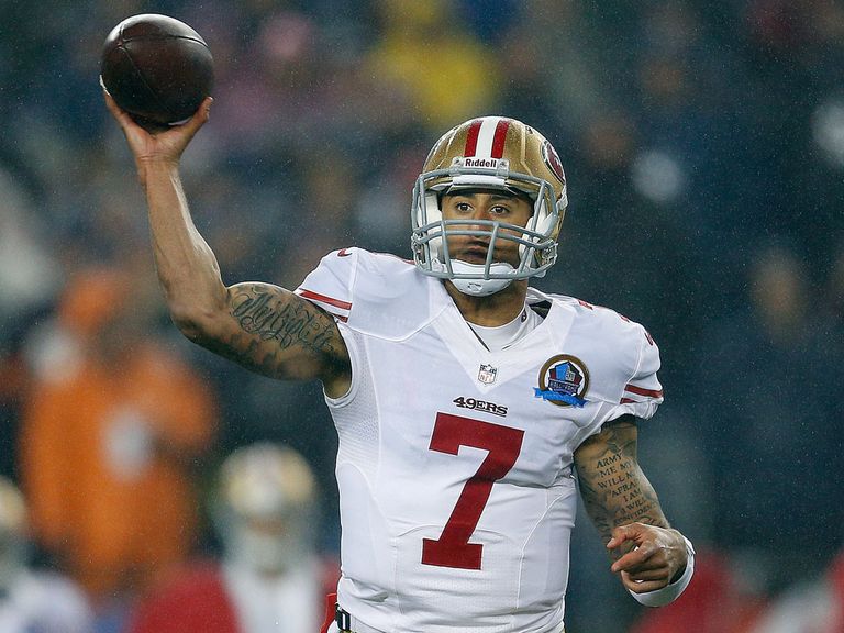 Kaepernick: Threw four touchdown passes