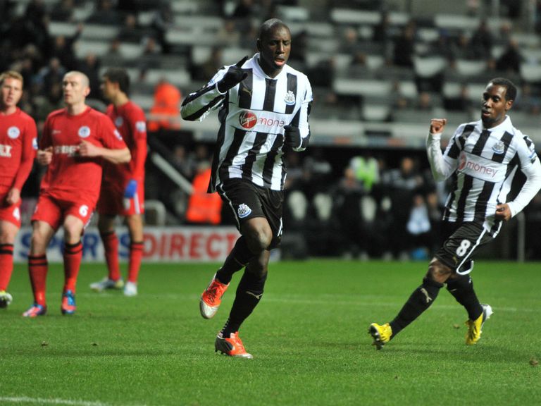 Demba Ba: Into double figures for league goals