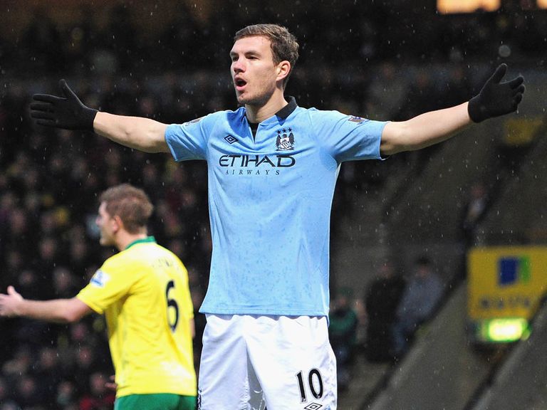 Edin Dzeko: May leave Manchester City at the end of the season