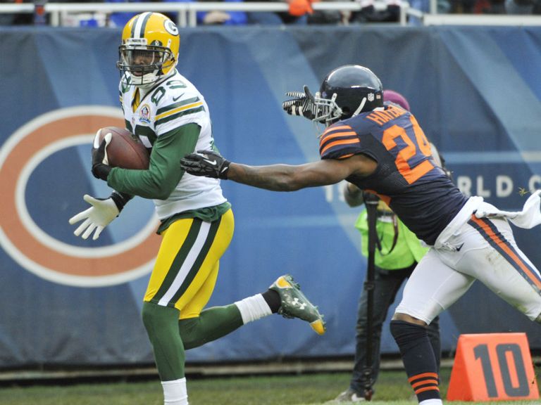 James Jones: Three touchdown receptions for the Packers