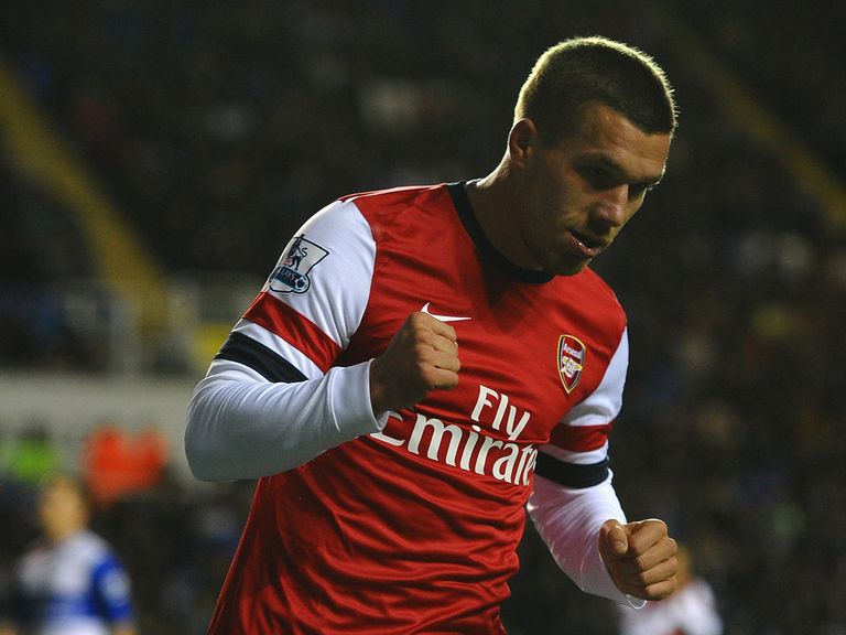 Lukas Podolski: Will face his former club