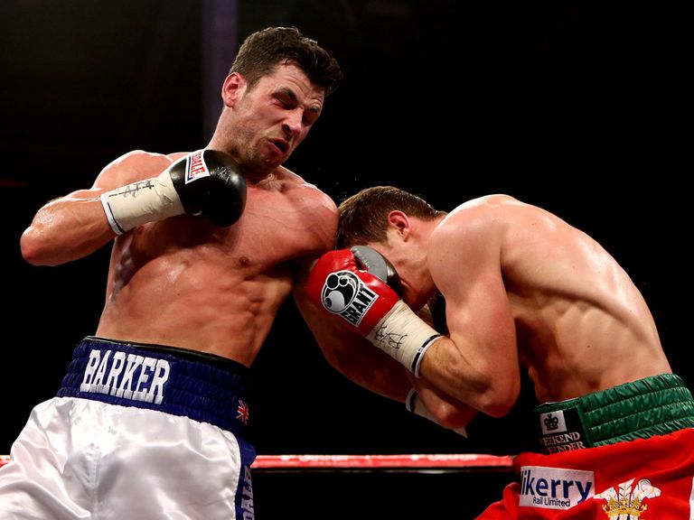 Darren Barker was too strong for Kerry Hope