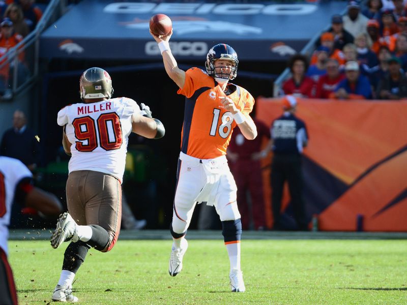 Denver clinched the AFC West title with victory over Tampa Bay