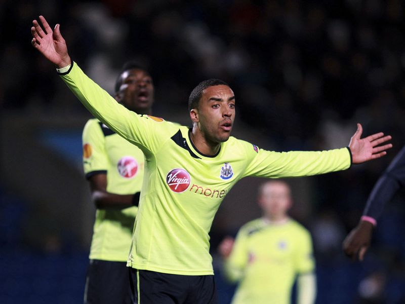 Magpies defender James Perch shows his frustration